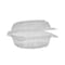 Pactiv Evergreen SENSATION SmartLock Hinged Lid Container, 5.24 x 5.25 x 2.57, Clear, PK375, 375PK YCI820500000 - alternate 1